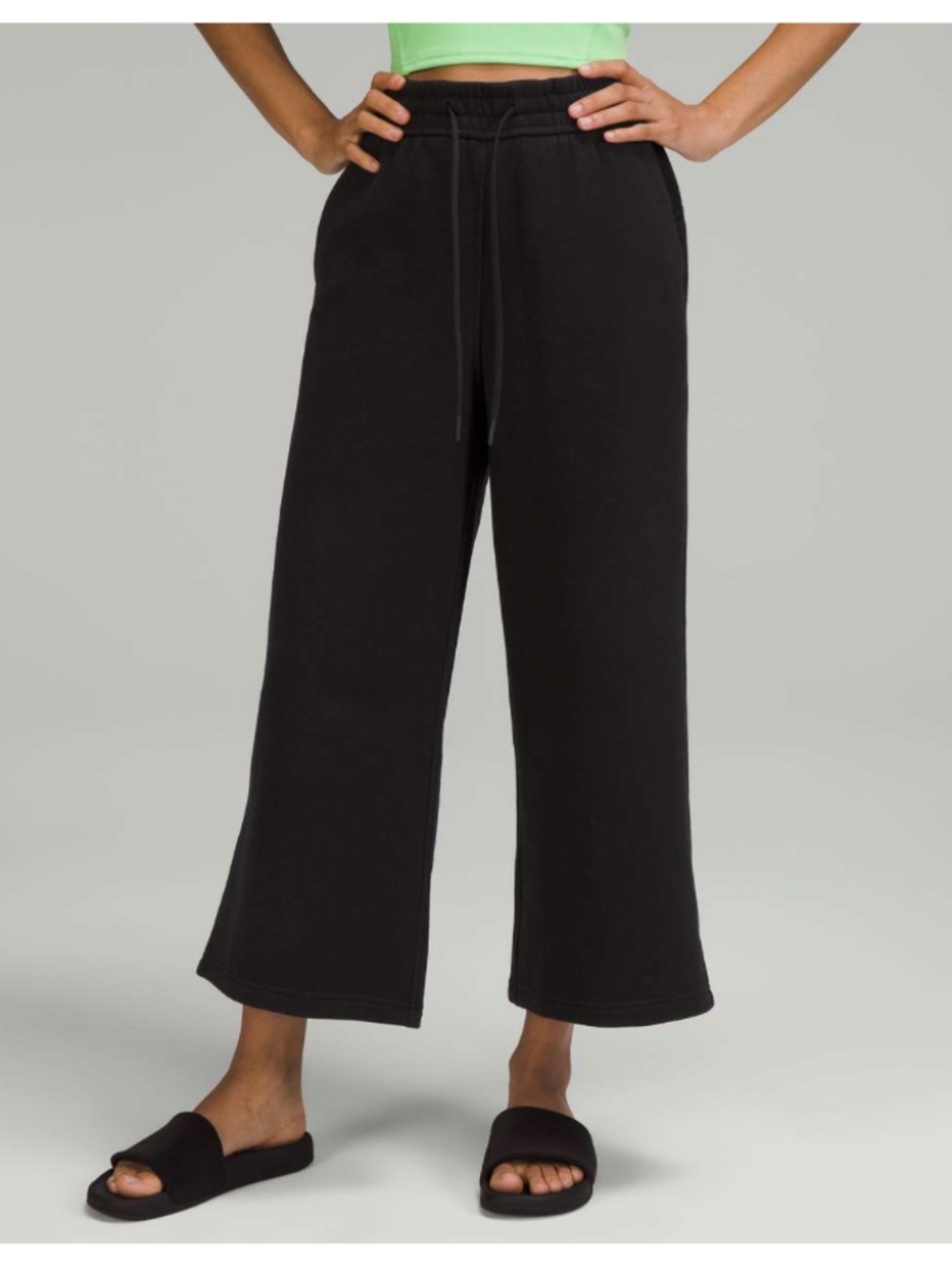 Loungeful High-Rise Wide Leg Crop